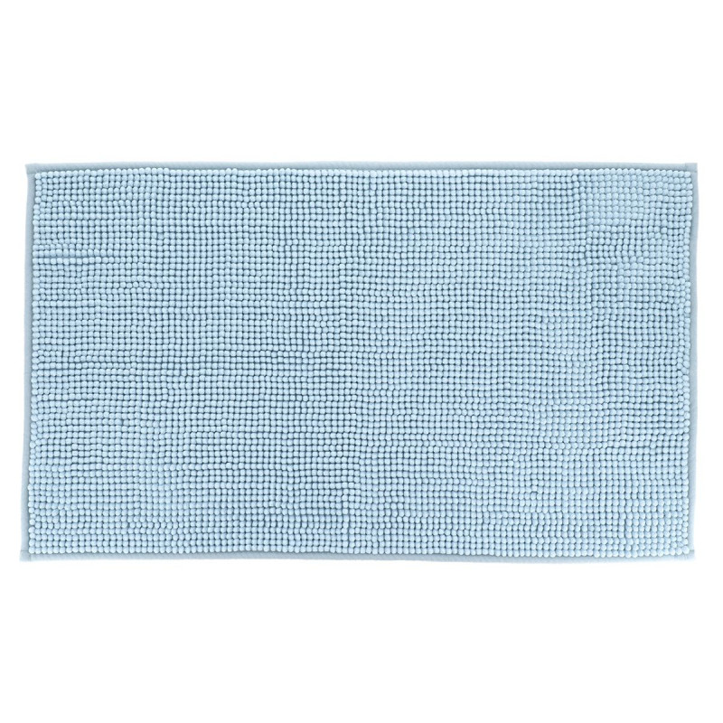 TAPIS BOULES BLEU CLAIR 45X75CM