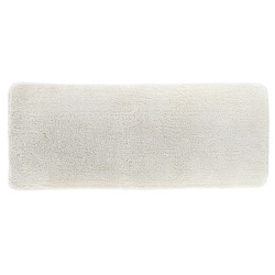 Tapis de Bain Double Vasque Microfibre 50x120 cm Naturel | Antidérapant