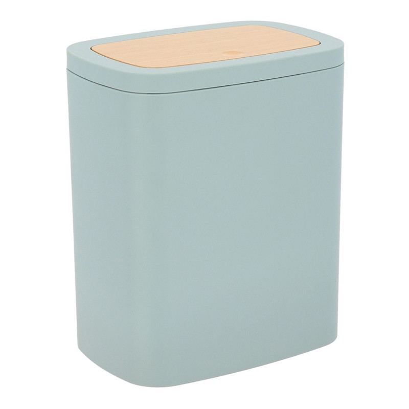 POUBELLE RUBBER VERT EUCALYPTUS 5L PVC F
