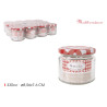 POT A CONFITURE BOCAL VERRE 330cc