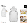 BONBONNIERE VERRE COTELÉ 2500ml