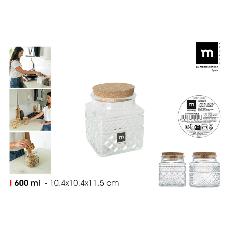 BOCAL B/LIEGE 600ml VERRE