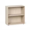 ETAGERE 2 CASES EFFET EN BOIS 60X29,7X60