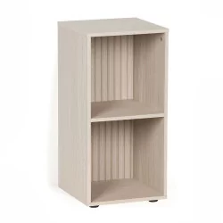 ETAGERE 2 CASES EFFET EN BOIS 30X29,7CH6