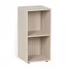 ETAGERE 2 CASES EFFET EN BOIS 30X29,7CH6
