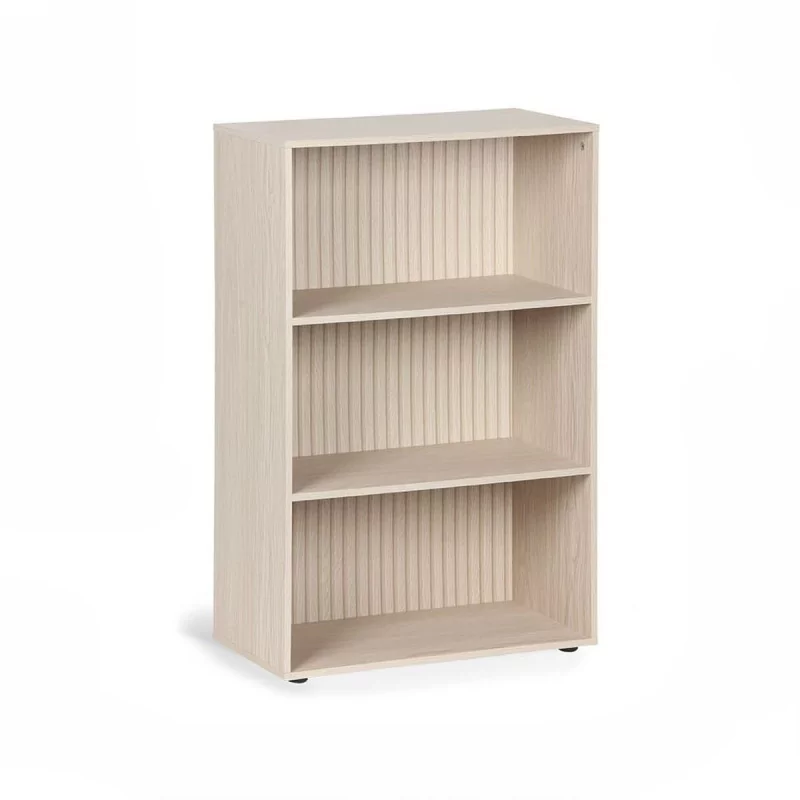 ETAGERE 3 CASES EFFET EN BOIS 60X29,7XH9
