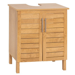 MEUBLE SOUS LAVABO COLONIAL MDF 2 PORTES