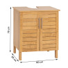 MEUBLE SOUS LAVABO COLONIAL MDF 2 PORTES