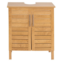 MEUBLE SOUS LAVABO COLONIAL MDF 2 PORTES