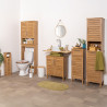 MEUBLE SOUS LAVABO COLONIAL MDF 2 PORTES
