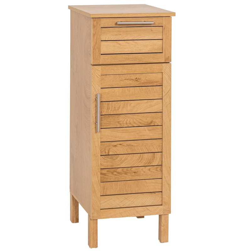 MEUBLE BAS COLONIAL MDF 1 PORTE/1 TIROIR
