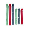 Pinces sachet x 6 Plastique + DATEUR