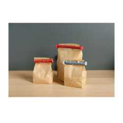 Pinces sachet x 6 Plastique + DATEUR