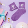 CHAUSSETTES A PAILLETTES 40 ANS