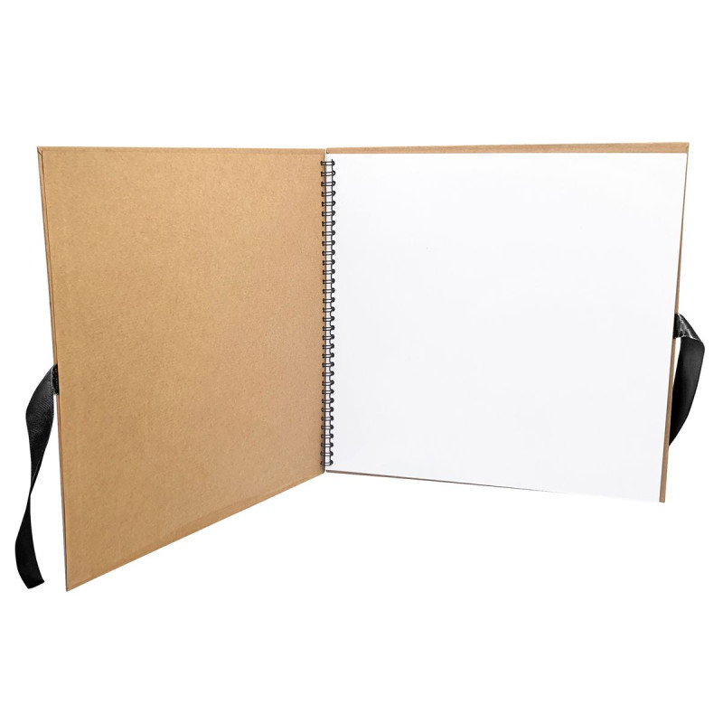 Album kraft 30 x 30 cm x 80 pages blc