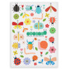 Gommettes insectes, 1 à 6,9 cm x 92 pcs