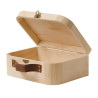 Valisette bois 23 x 17 x 9 cm