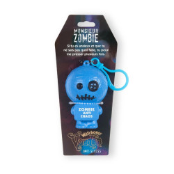 Porte clés Vaudou anti-stress Monsieur zombie