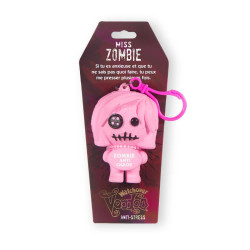 Porte clés Vaudou anti-stress Miss zombie