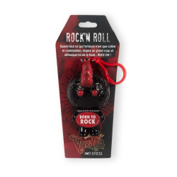 Porte clés Vaudou anti-stress Rock'n roll