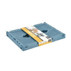 CAGETTE BLEU MINERAL PLI TAILLE L 40x30x