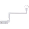 SUPPORT SANS PERCAGE BLANC MAT D20 X2