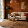 TABLE BASSE EN VERRE HERITAGE 100X60CM
