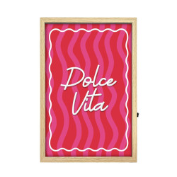 TOILE NEON DOLCE VITA 40X60CM