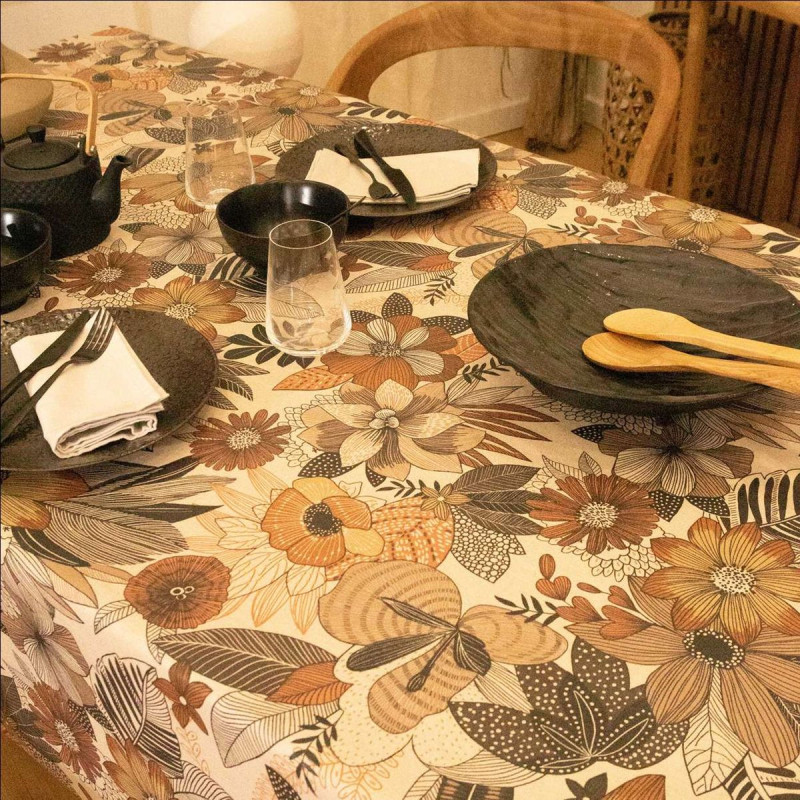 NAPPE HANOI BRUN 300X150 ENDUITE PLASTI