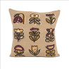 Coussin Art Naïf Lino 45x45 cm
