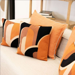 COUSSIN CARGES BRIQUE 45X45