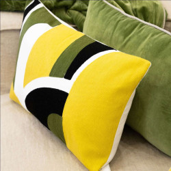 COUSSIN CARGES 50X80 PESTO