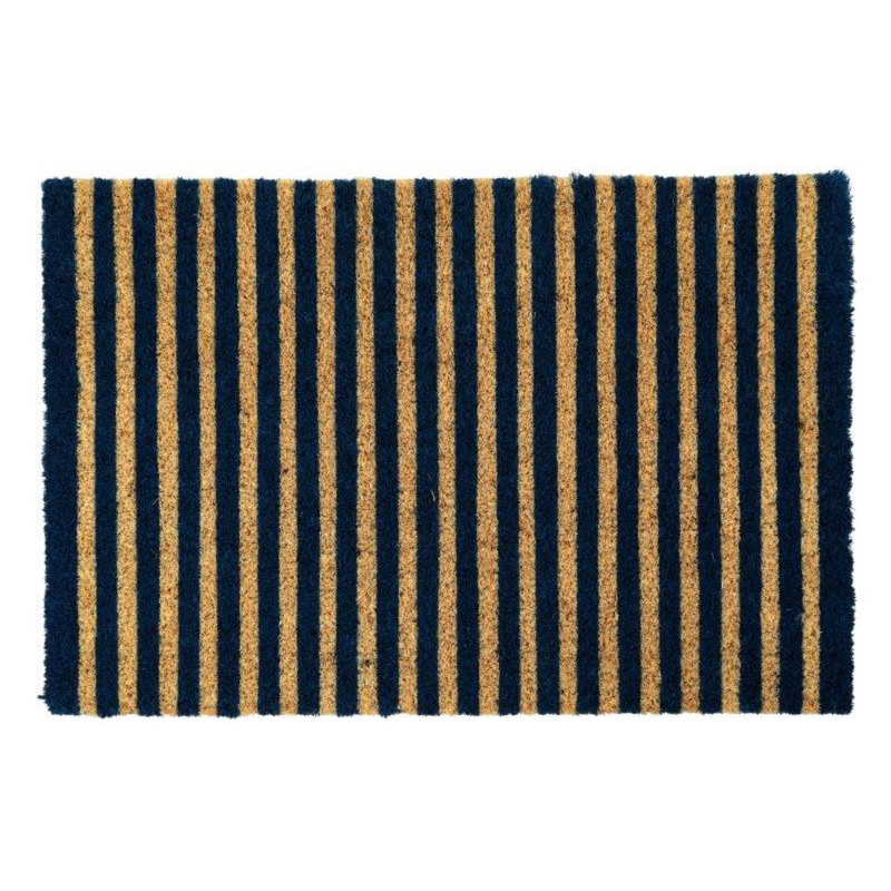 PAILLASSON RAYURES BLEUES 60X40CM