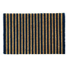 PAILLASSON RAYURES BLEUES 60X40CM