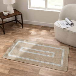 TAPIS RECT 80X150CM TISSE PLAT BELIZE
