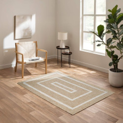 TAPIS RECT 120X170CM TISSE PLAT BELIZE