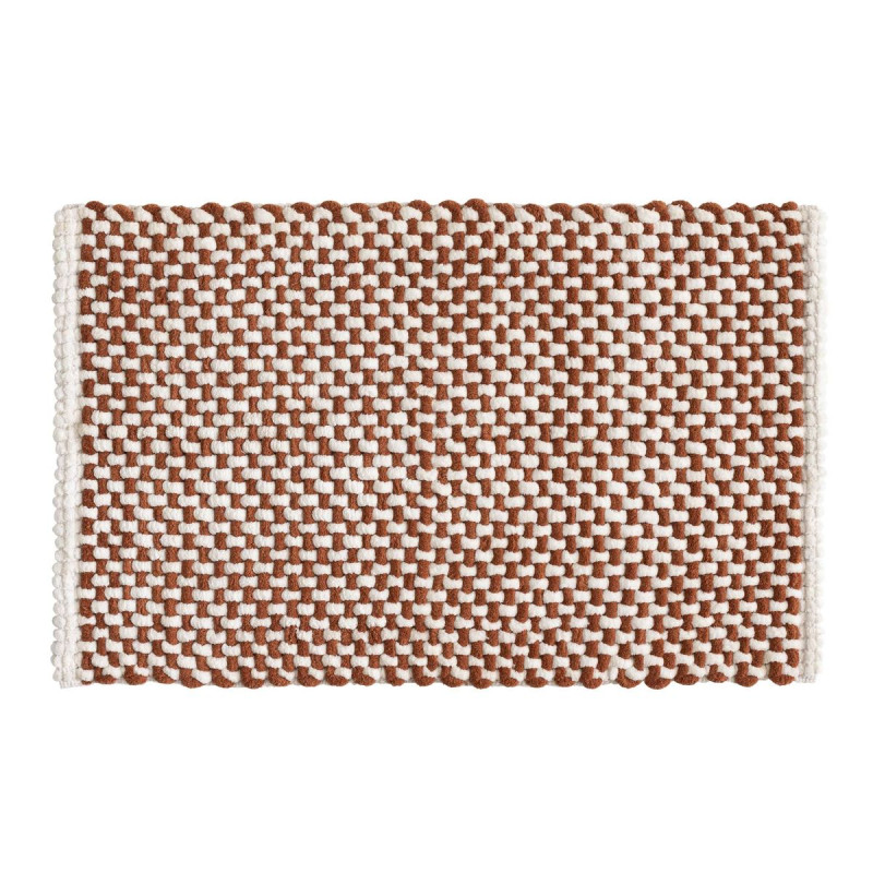 TAPIS BAIN 50X80CM CHENILLE RAFAEL TERRA