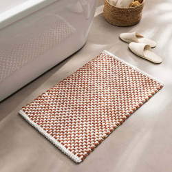 TAPIS BAIN 50X80CM CHENILLE RAFAEL TERRA
