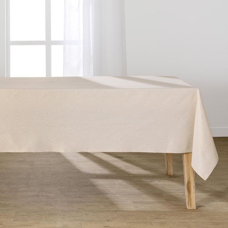 NAPPE RECT 140X240CM FILS METAL HORIZON