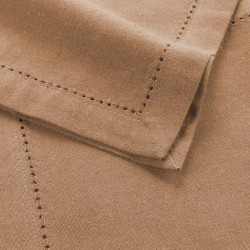 SERVIETTE TABLE X3 40X40 CHARLINE MOCHA