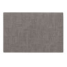 SET TABLE 30X45CM IMIT CUIR MARLON GRIS