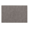 SET TABLE 30X45CM IMIT CUIR MARLON GRIS