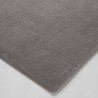 SET TABLE 30X45CM IMIT CUIR MARLON GRIS
