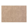 SET TABLE 30X45CM IMIT CUIR MARLON BEIGE