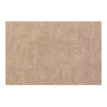 SET TABLE 30X45CM IMIT CUIR MARLON BEIGE