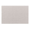 SET TABLE 30X45CM IMIT CUIR MARLON BLANC