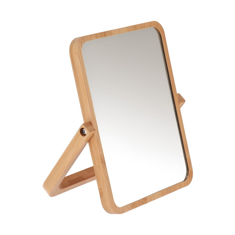 MIROIR RECT 1 FACE EN BAMBOU - BAMBOU