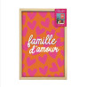 TOILE NEON MAISON DE FAMILLE 40X60CM