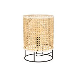 LAMPE BALAMEA CANAGE NAT+BLANC D20H29