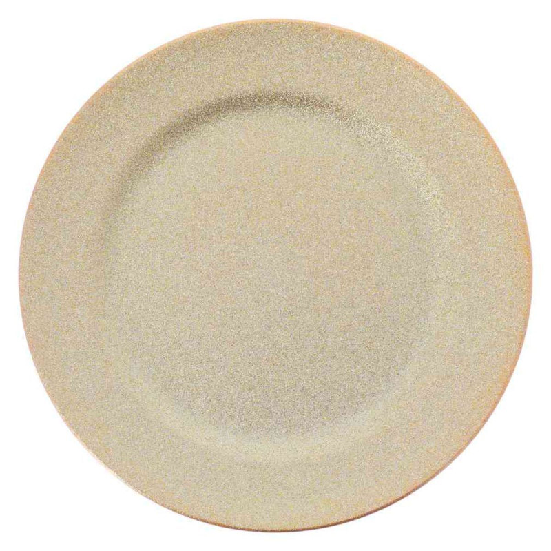 Sous-Assiette Éclat Paillettes Or Ø33 cm | Table de Fête Chic Sous-Assiette Éclat Paillettes Or Ø33 cm | Table de Fête Chic